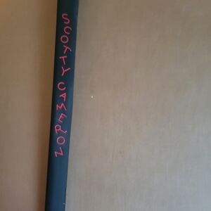 Scotty Cameron Red Dancing Numbers Black Putter Grip